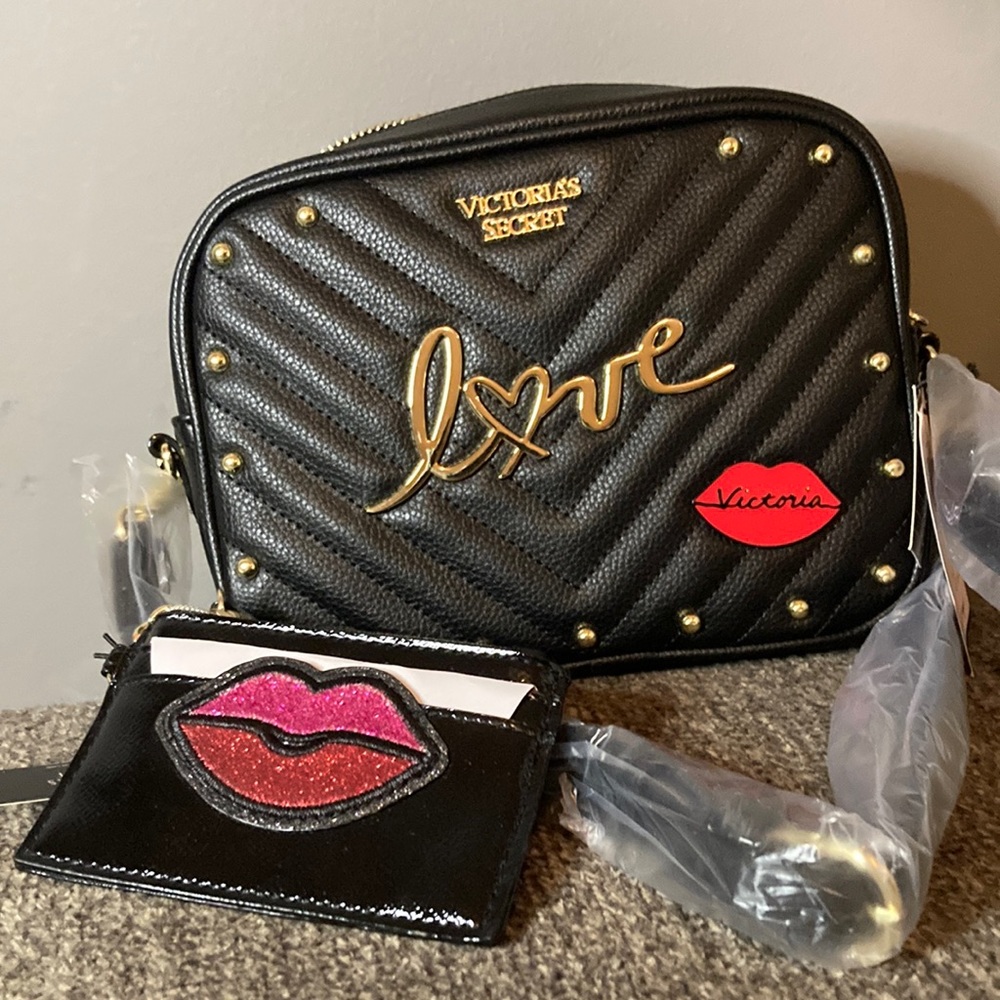 Victoria’s Secret Convertible Crossbody Bag with card case/change purse